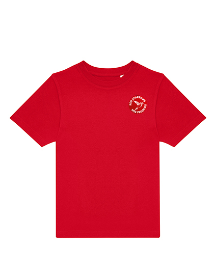 Kids T-Shirt Red Sparrow