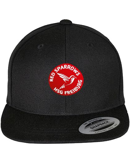 Snapback Cap Red Sparrow