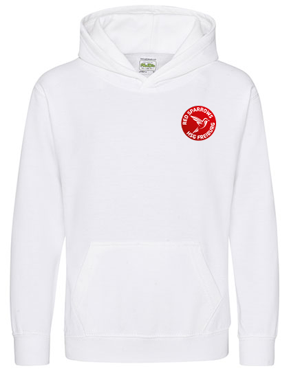Kids Hoodie Red Sparrow