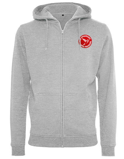 Zip-Hoodie Red Sparrow