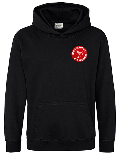 Kids Hoodie Red Sparrow